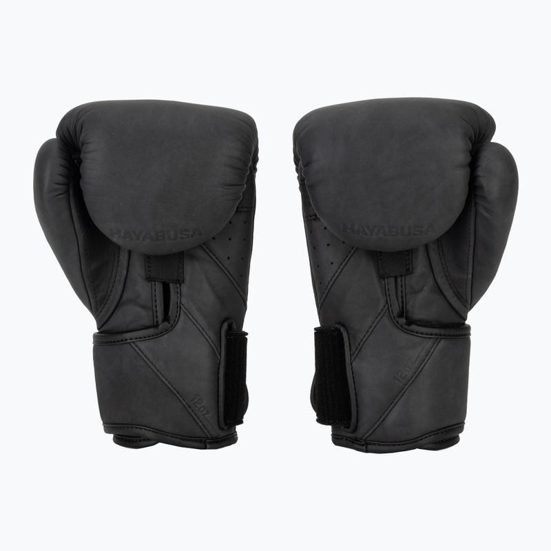 Rękawice bokserskie Hayabusa T360 Leather black 3
