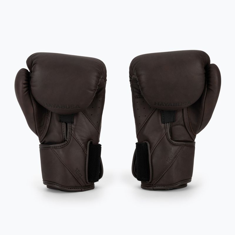 Rękawice bokserskie Hayabusa T360 Leather brown 3
