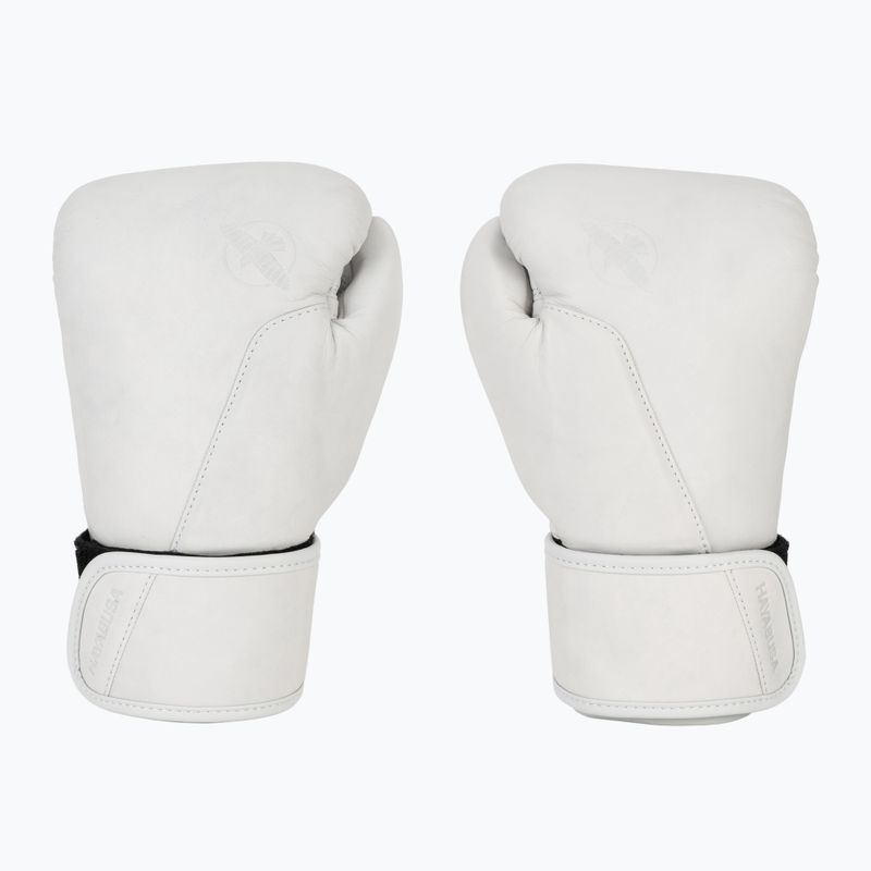 Rękawice bokserskie Hayabusa T360 Leather white 2