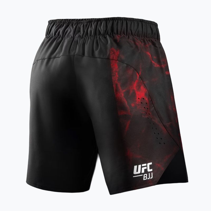 Spodenki treningowe męskie Hayabusa X UFC BJJ Grappling red 2