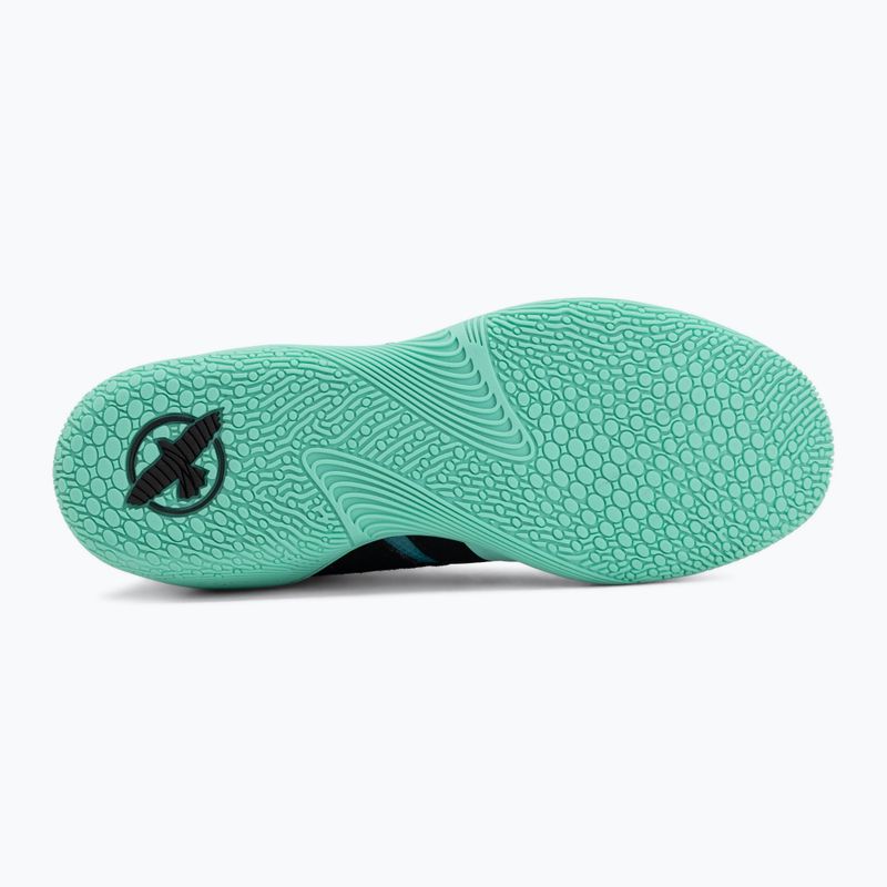 Buty bokserskie Hayabusa Surge black/cyan 4