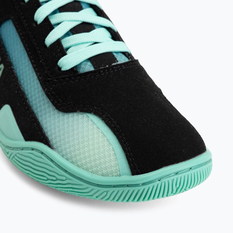 Buty bokserskie Hayabusa Surge black/cyan 7
