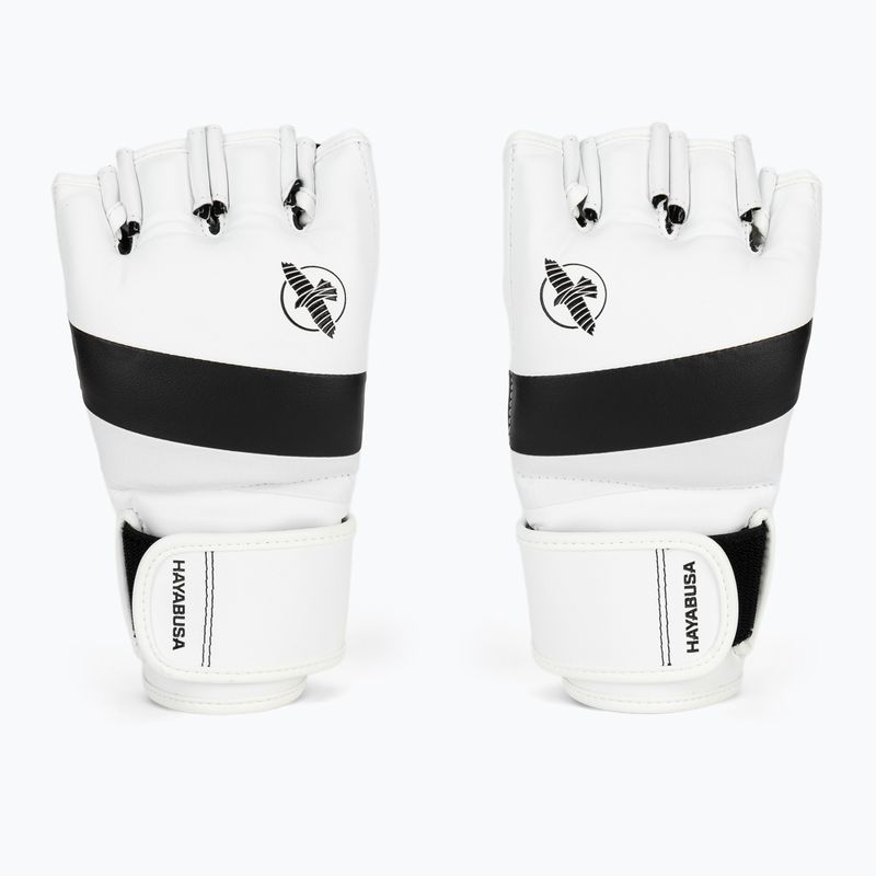 Rękawice grapplingowe Hayabusa T3 MMA white/black 2