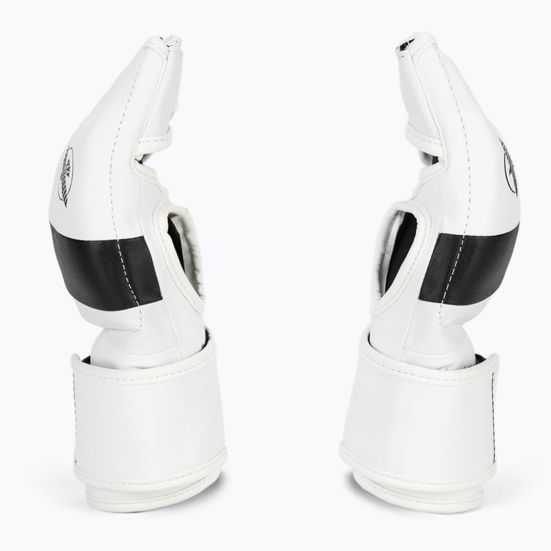 Rękawice grapplingowe Hayabusa T3 MMA white/black 4