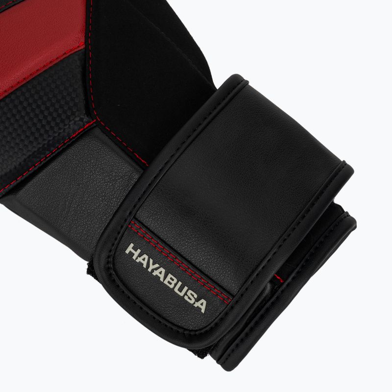 Rękawice bokserskie Hayabusa T3 black/red 7