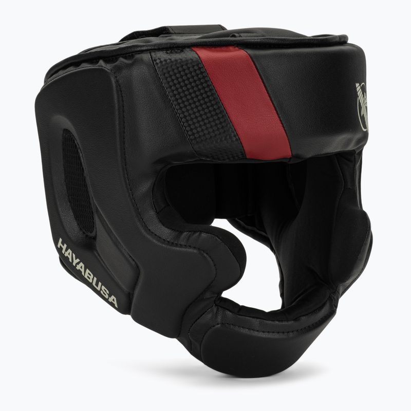 Kask bokserski Hayabusa T3 Headgear black/red