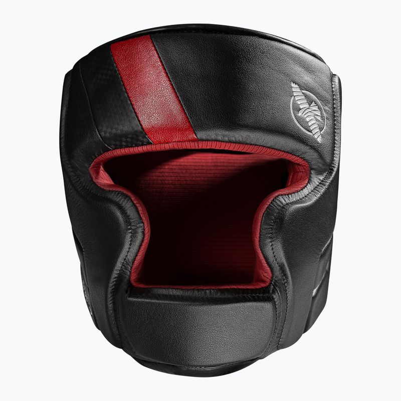 Kask bokserski Hayabusa T3 Headgear black/red 3