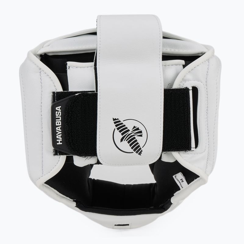 Kask bokserski Hayabusa T3 Headgear white/black 4