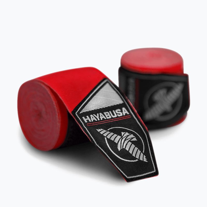 Bandaże bokserskie Hayabusa Perfect Stretch Handwraps 450 cm red