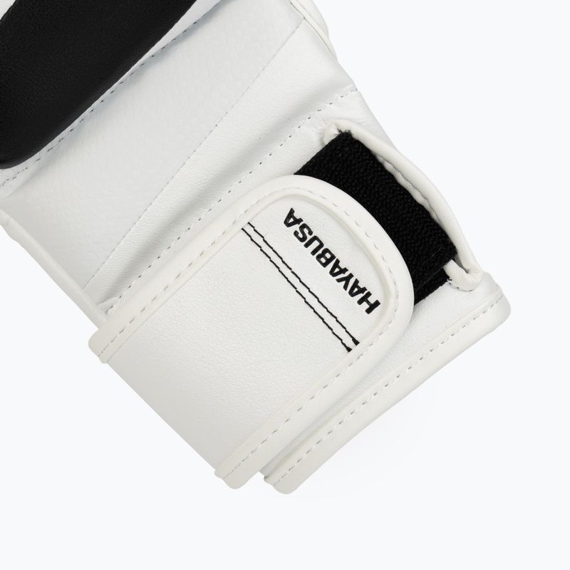 Rękawice grapplingowe Hayabusa T3 Hybrid white/black 6