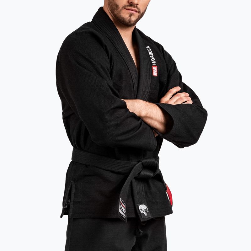 GI do brazylijskiego jiu-jitsu Hayabusa Marvel The Punisher black 4