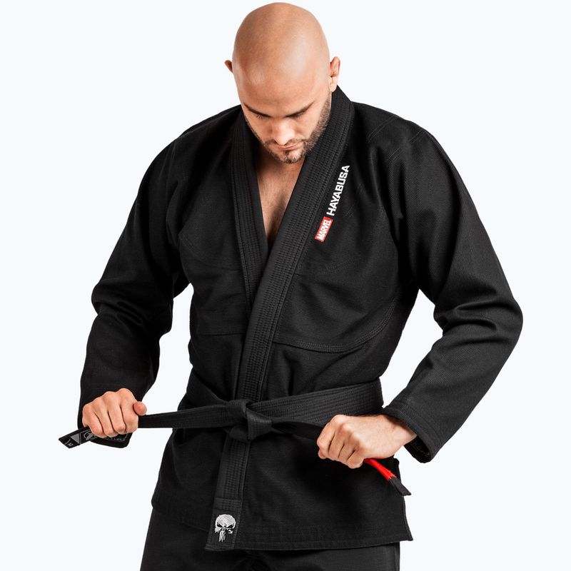 GI do brazylijskiego jiu-jitsu Hayabusa Marvel The Punisher black 5