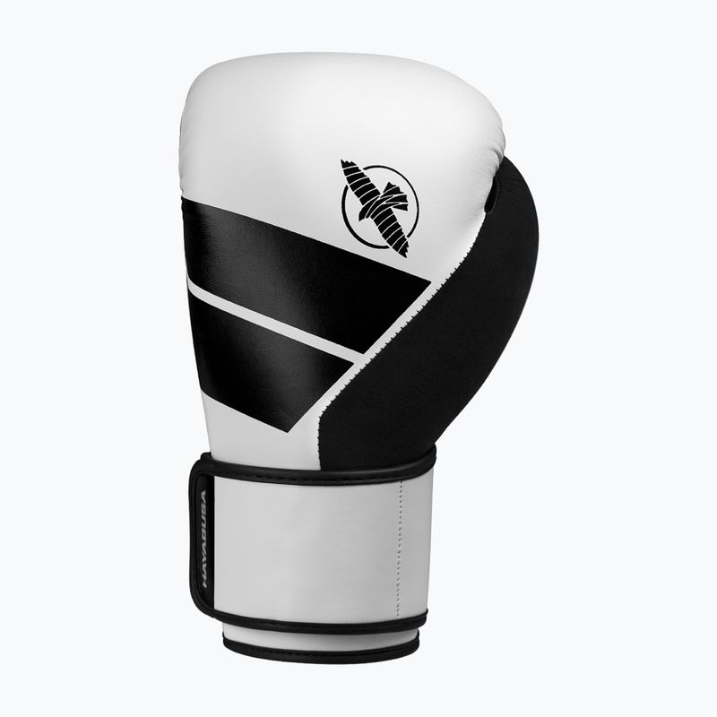 Rękawice bokserskie Hayabusa S4 white/black 8