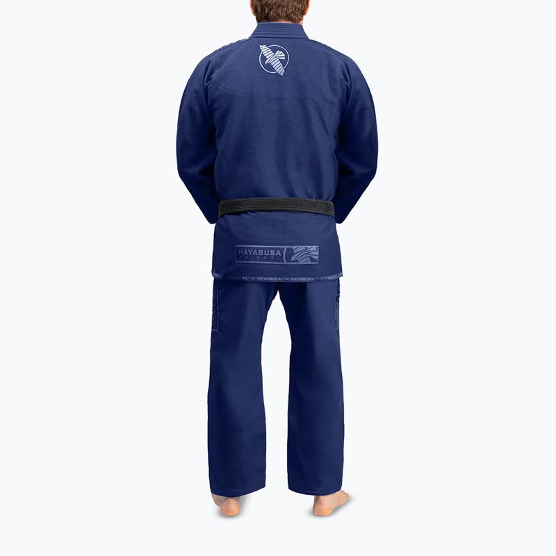 GI do brazylijskiego jiu-jitsu Hayabusa Lightweight navy 2