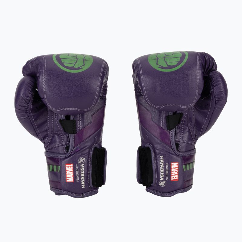 Rękawice bokserskie Hayabusa Marvel's Hulk purple/green 3