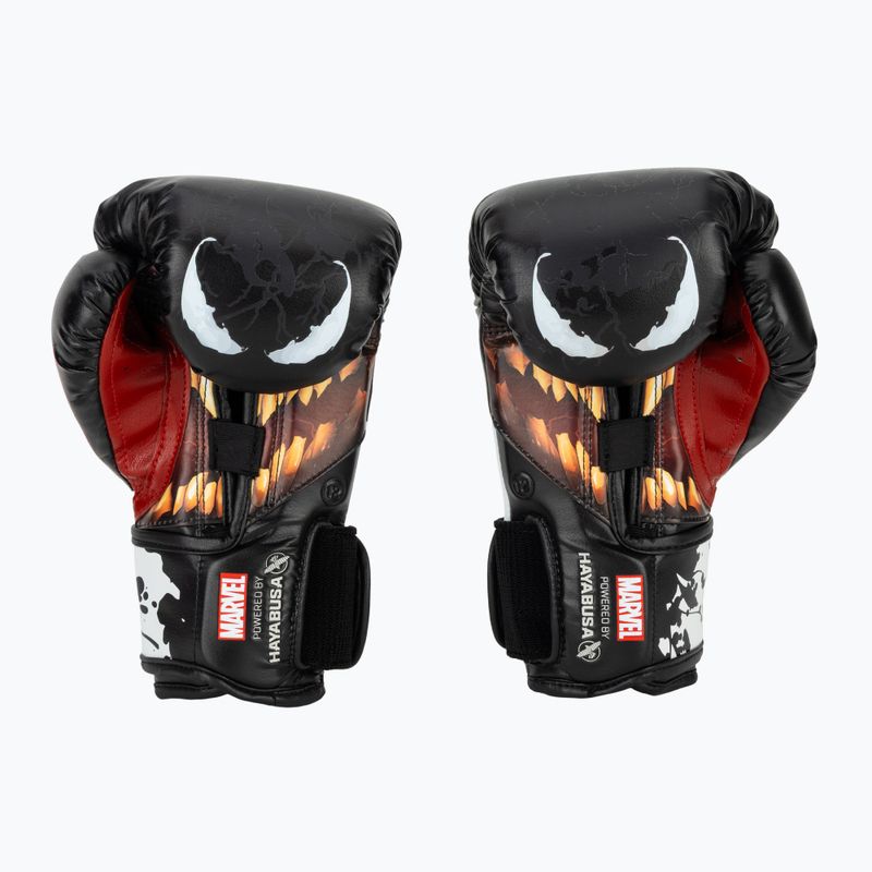 Rękawice bokserskie Hayabusa Venom black/white 3