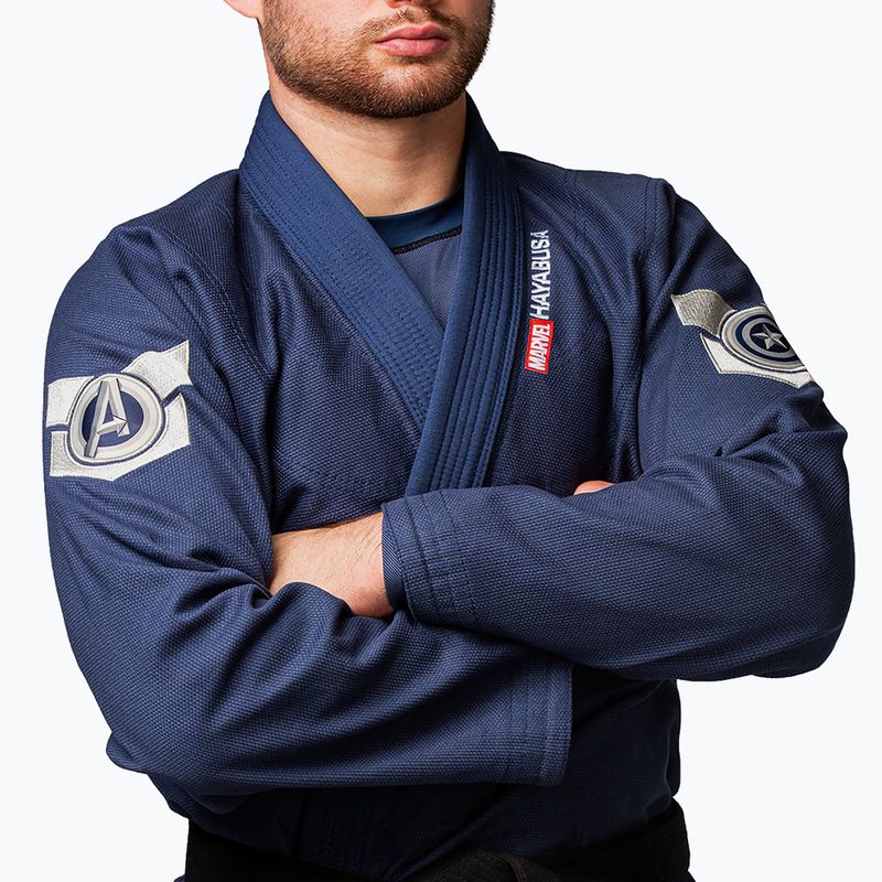 GI do brazylijskiego jiu-jitsu Hayabusa Marvel's Captain America blue 4