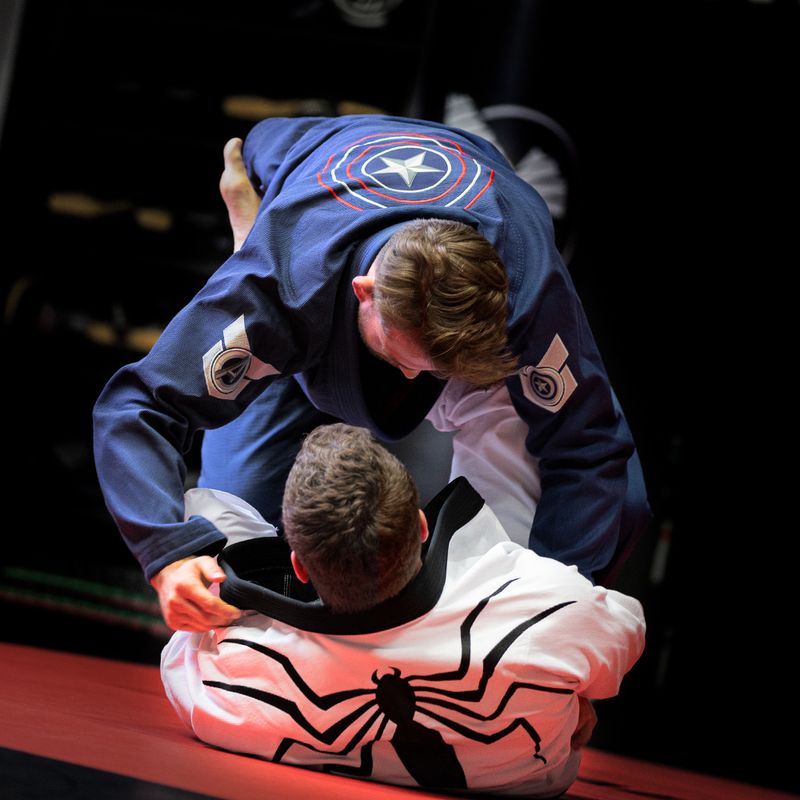 GI do brazylijskiego jiu-jitsu Hayabusa Marvel's Captain America blue 9