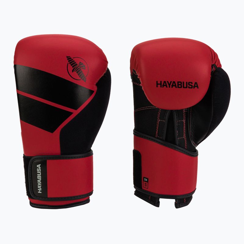 Rękawice bokserskie Hayabusa S4 black/red 3