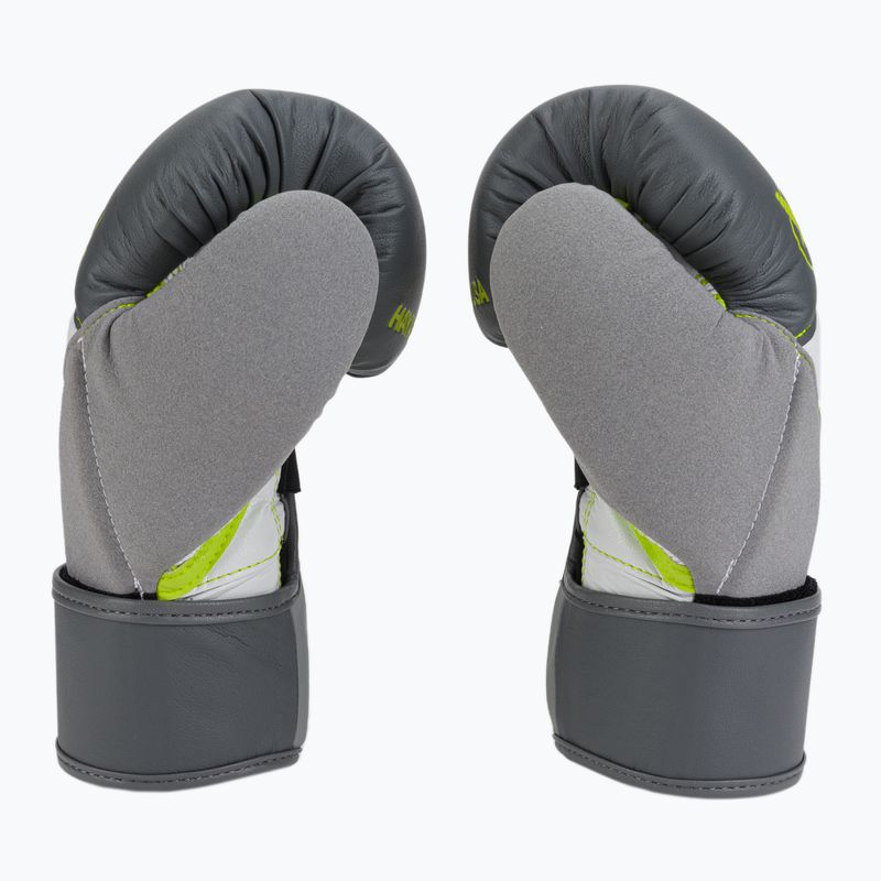 Rękawice bokserskie Hayabusa T3 charcoal/lime 4