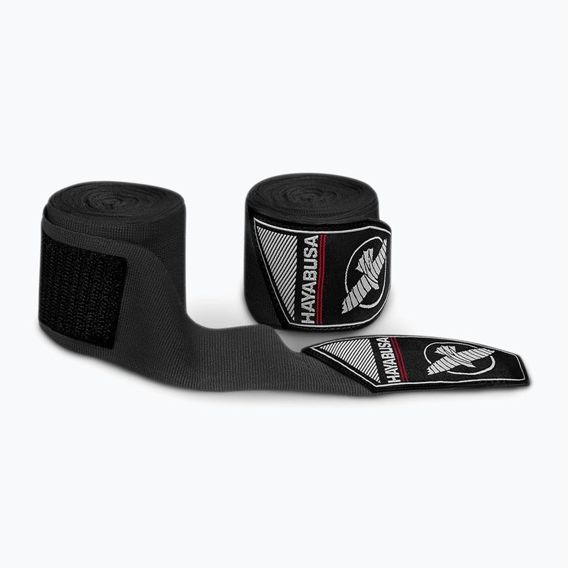 Bandaże bokserskie Hayabusa Perfect Stretch Youth Hand Wraps 450 cm black 2
