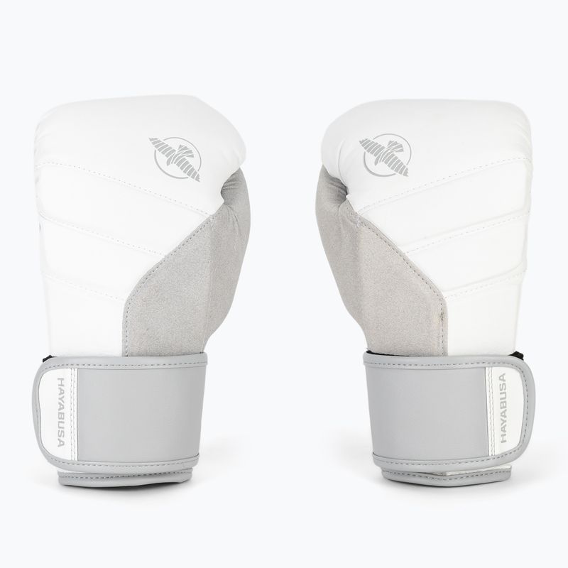 Rękawice bokserskie Hayabusa T3 white/grey 2