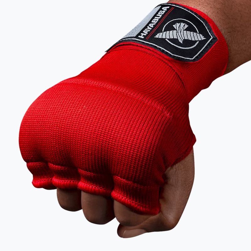 Rękawice wewnętrzne Hayabusa Quick Gel Hand Wraps red 2