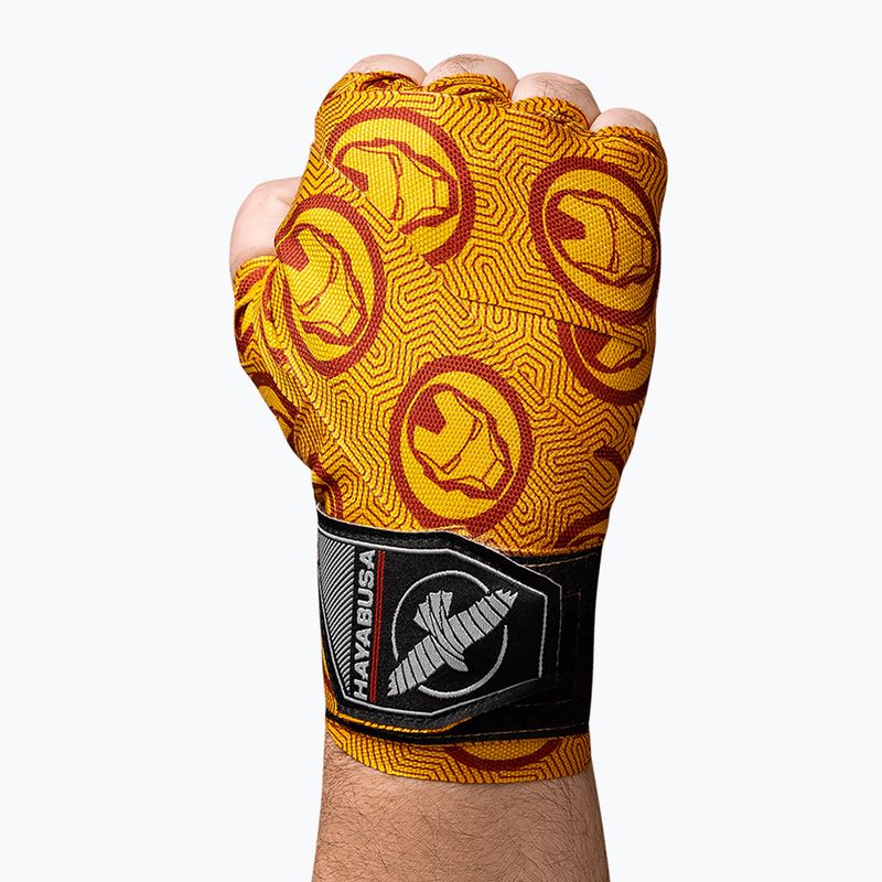 Bandaże bokserskie Hayabusa Marvel Hero Elite Hard 450 cm iron man 4