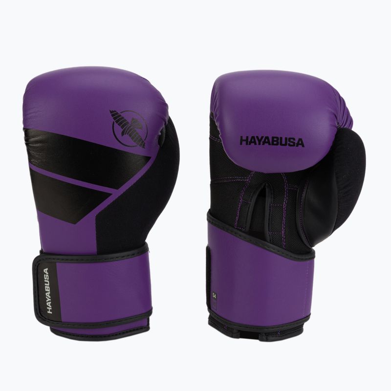 Rękawice bokserskie Hayabusa S4 purple/black