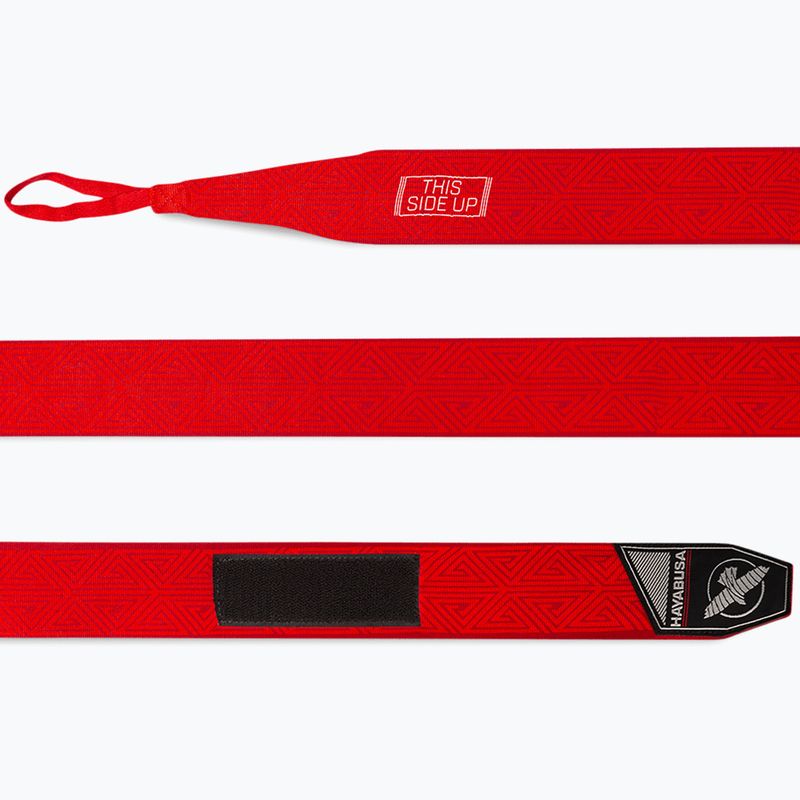 Bandaże bokserskie Hayabusa Perfect Stretch Printed 450 cm red tribal 3