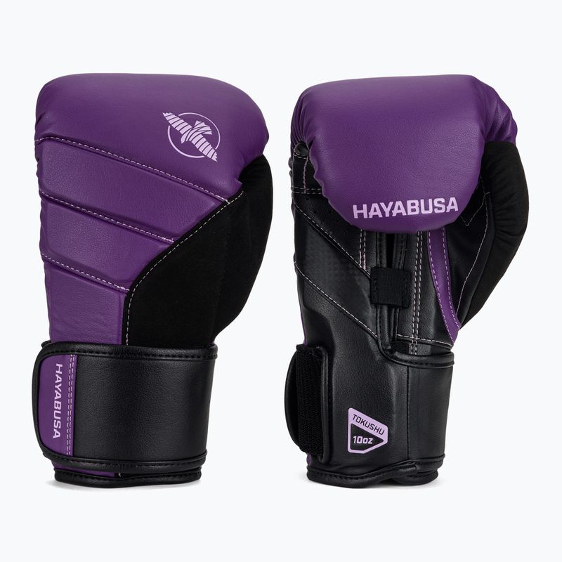 Rękawice bokserskie Hayabusa T3 purple/black