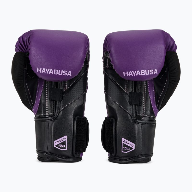 Rękawice bokserskie Hayabusa T3 purple/black 3