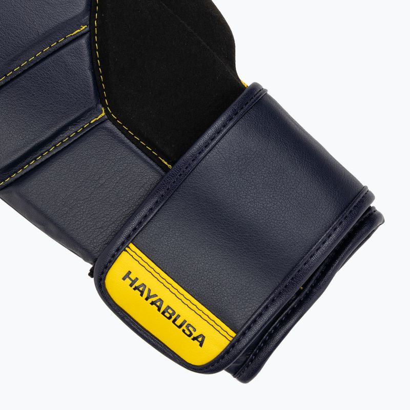 Rękawice bokserskie Hayabusa T3 navy/yellow 6
