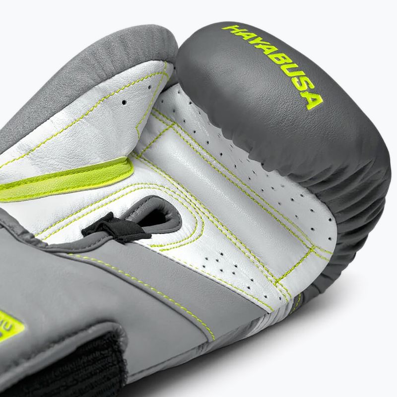 Rękawice bokserskie Hayabusa T3 charcoal/lime 10