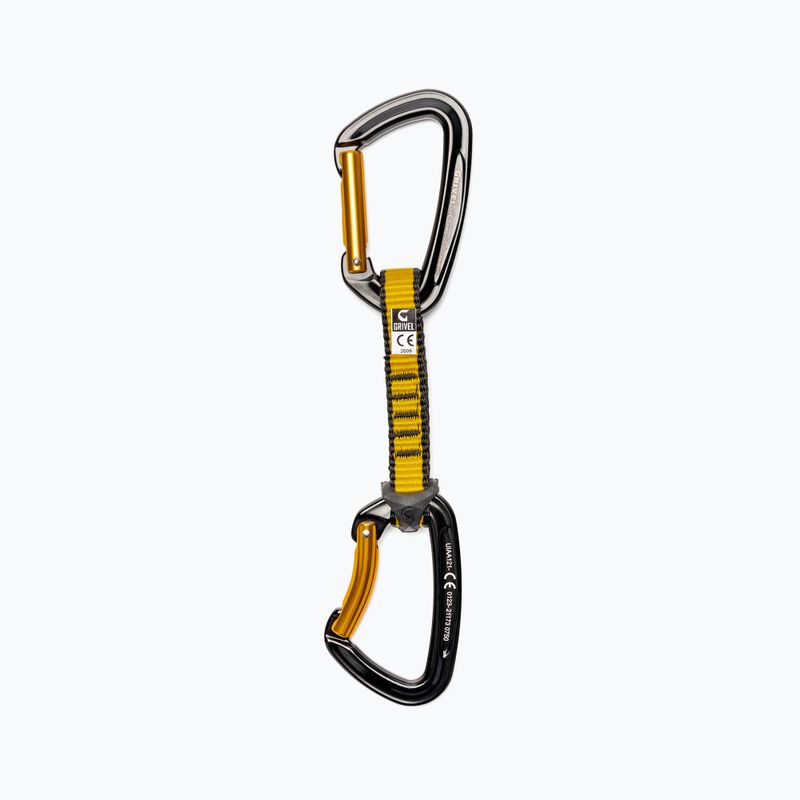 Ekspres wspinaczkowy Grivel Alpha 11 cm yellow 2