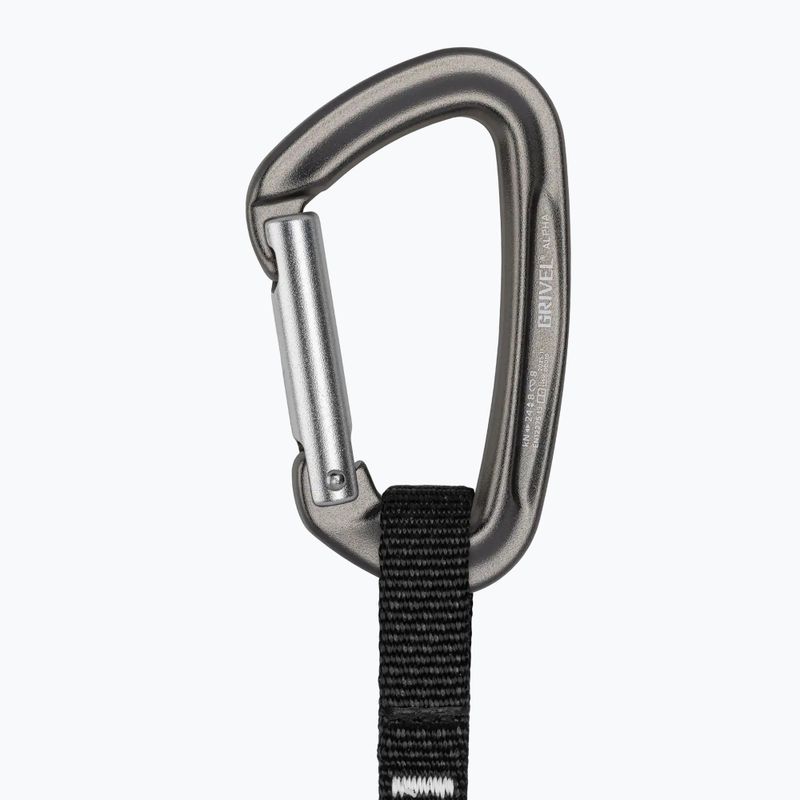 Ekspres wspinaczkowy Grivel ALL-Round Alpha 16 cm black/yellow 2