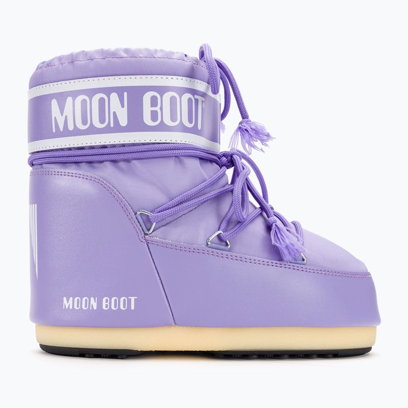Śniegowce damskie Moon Boot Icon Low Nylon 2023 lilac 2