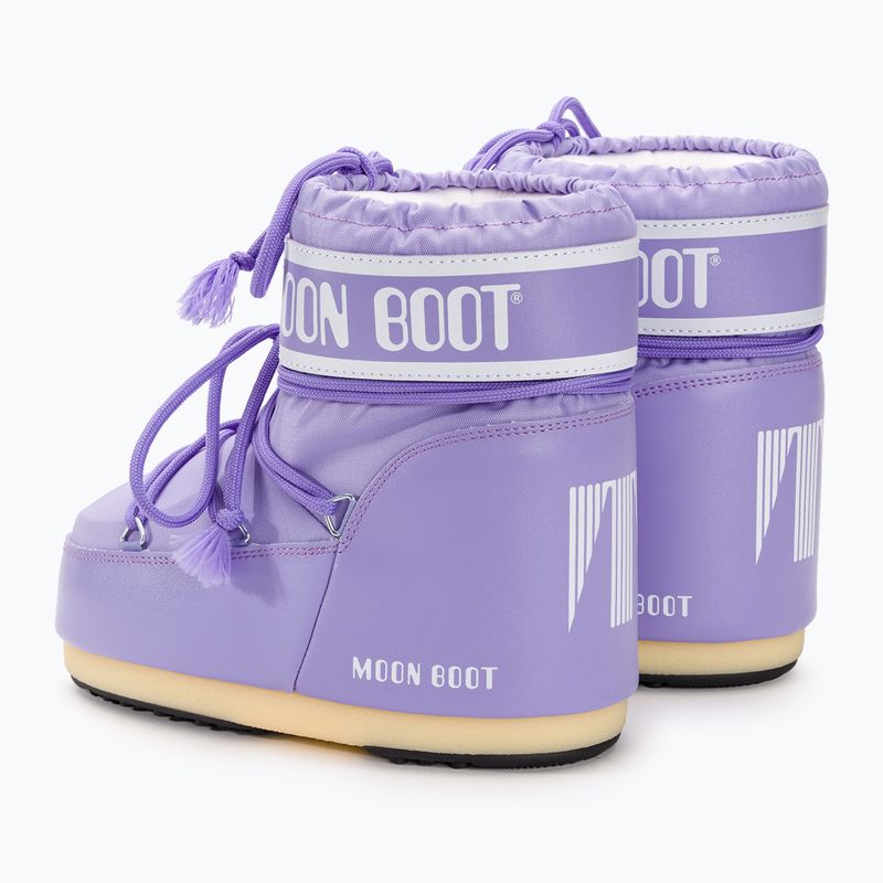 Śniegowce damskie Moon Boot Icon Low Nylon 2023 lilac 3