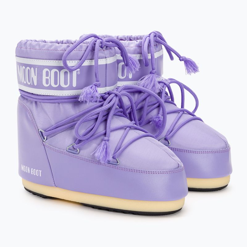 Śniegowce damskie Moon Boot Icon Low Nylon 2023 lilac 4