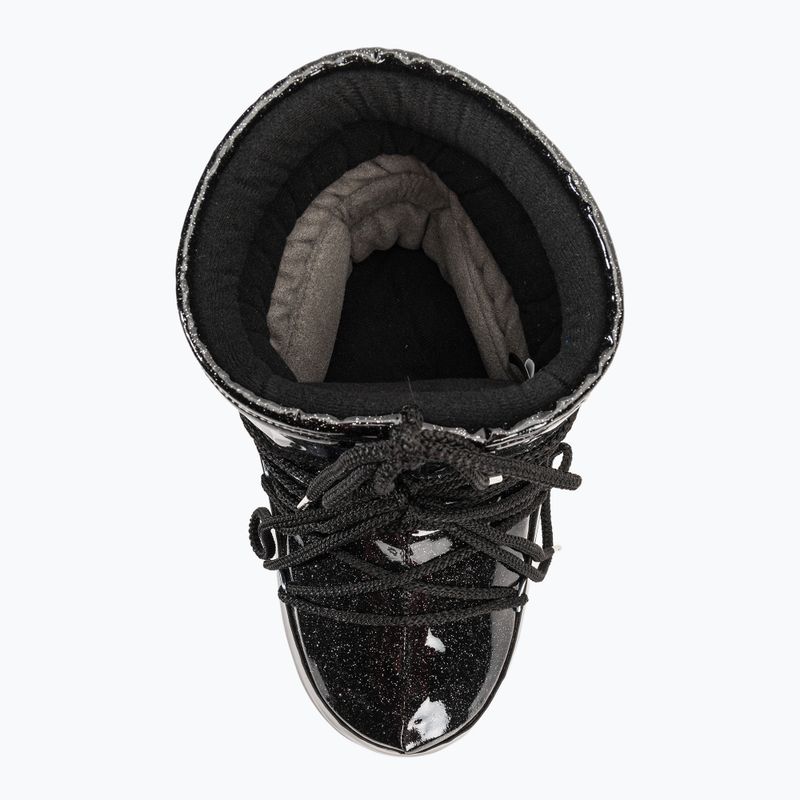 Śniegowce damskie Moon Boot Icon Low Glitter 2023 black 6