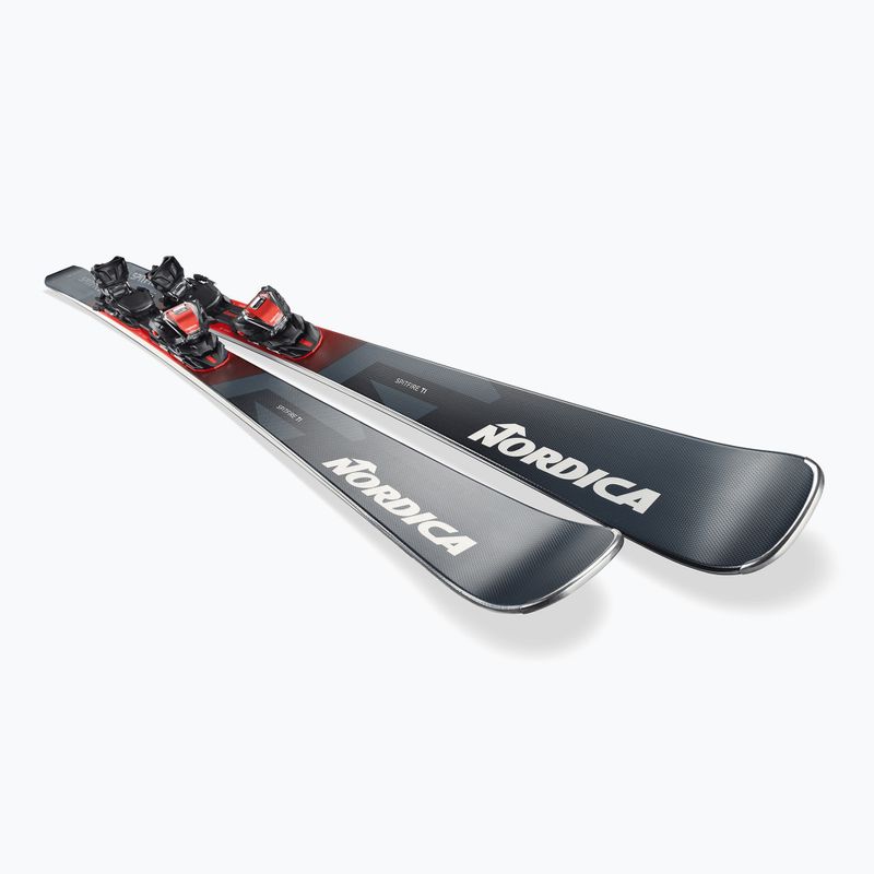 Narty zjazdowe Nordica Spitfire TI + wiązania TP2LT11 FDT grey/blue/red/silver 4