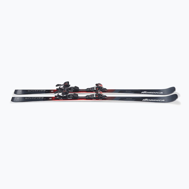 Narty zjazdowe Nordica Spitfire TI + wiązania TP2LT11 FDT grey/blue/red/silver 5