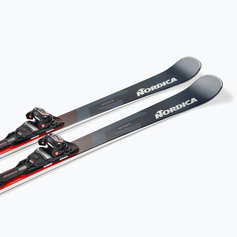 Narty zjazdowe Nordica Spitfire TI + wiązania TP2LT11 FDT grey/blue/red/silver 6