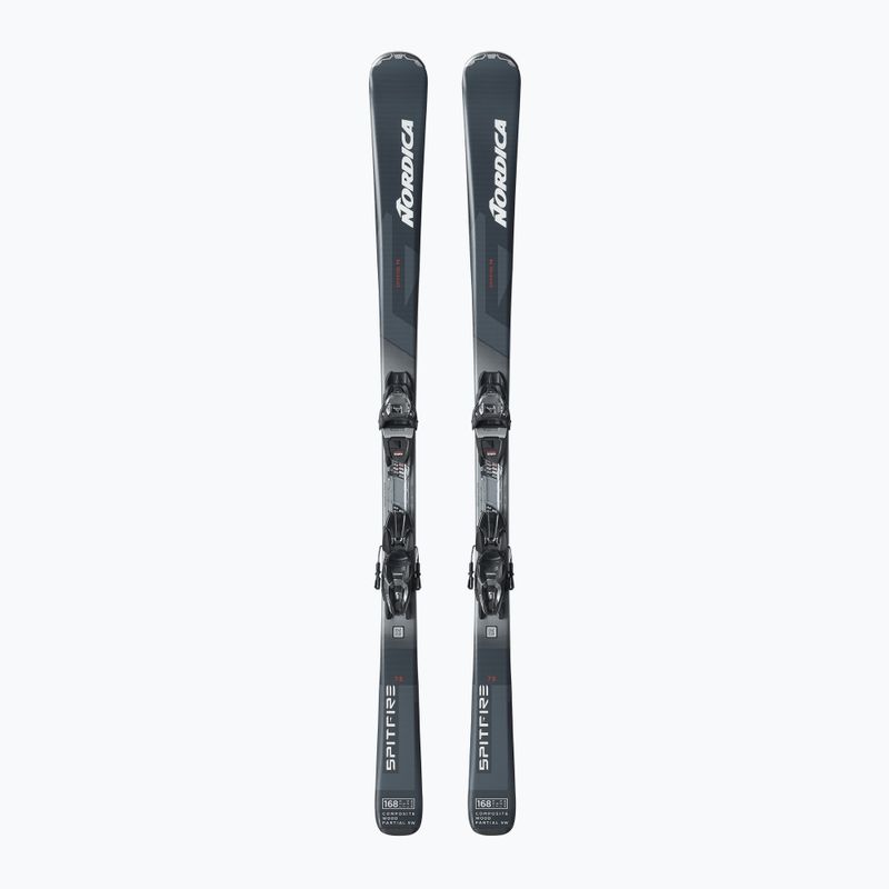 Narty zjazdowe Nordica Spitfire 75 + wiązania TP2COMP10 FDT greyblue/white