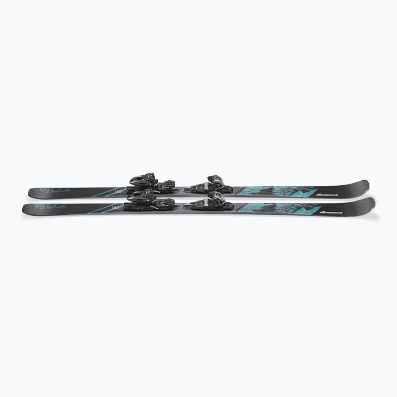 Narty zjazdowe damskie Nordica Wild Belle 78 + wiązania TP2COMP10 FDT black/water 5