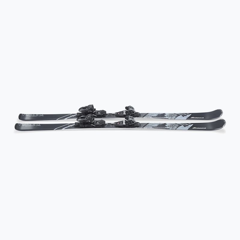 Narty zjazdowe damskie Nordica Wild Belle 74 + wiązania TP2 COMP10 FDT black/blue 5