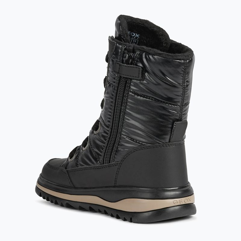 Buty zimowe dziecięce Geox Adelhide ABX black 3
