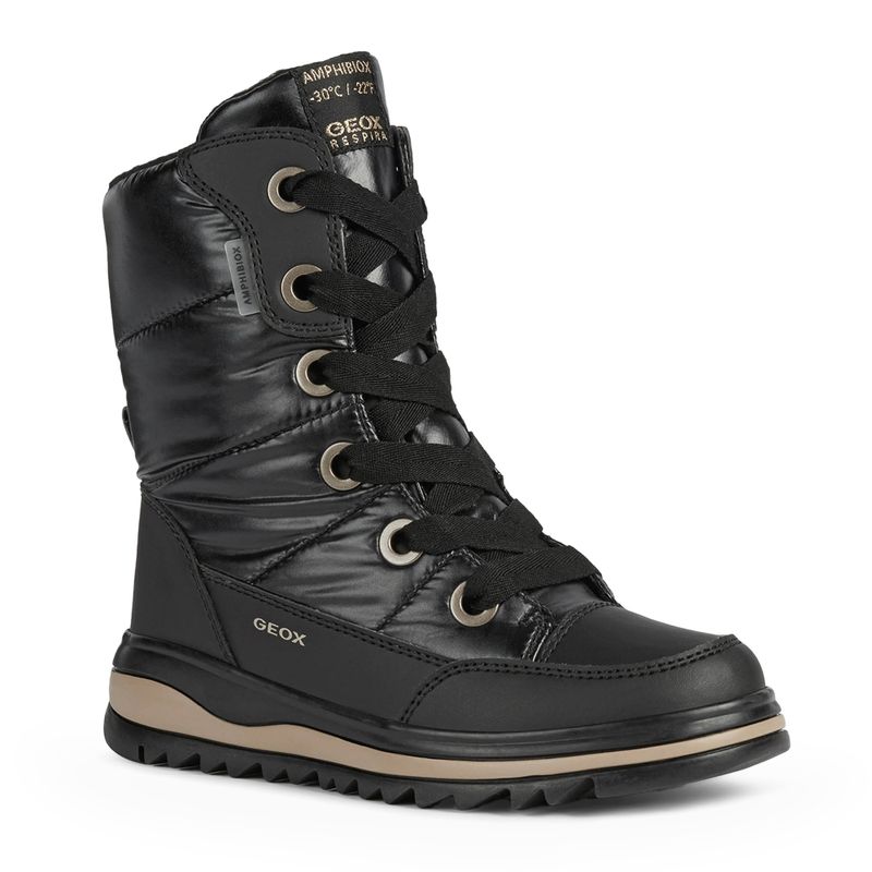 Buty zimowe dziecięce Geox Adelhide ABX black 6