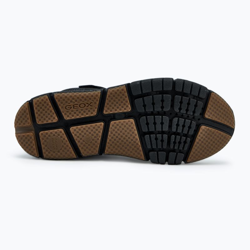 Buty juniorskie Geox Flexyper ABX black/dark yellow 4