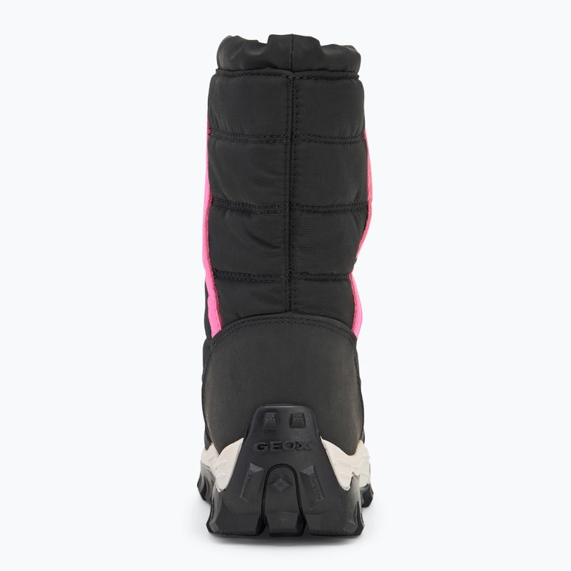 Śniegowce dziecięce Geox Himalaya ABX black/fuchsia 6